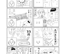 目を引く広告漫画作成します 癖強タッチですが極力ご希望に近づけるように作成いたします！ イメージ9