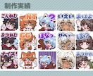 Twitch・YouTubeスタンプ制作いたします twitch/YouTube/tiktok配信用スタンプ制作 イメージ5