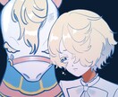キャラクターイラストやキャラクターデザインをします かわいい･かっこいいデザインが得意です！ イメージ4