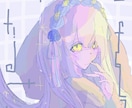 かわいくて淡い雰囲気のアイコンイラストを描きます 最短1週間で納品可能なため、おいそぎの方にもおすすめです。 イメージ2