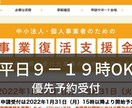 事業復活支援金！行政書士が事前確認します 平日の9-19時を優先予約！実績200件以上！全国対応OK！ イメージ1