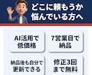 飲食店向けに更新できるHPを作ります AIノーコードで低価格・短納期に対応します イメージ4