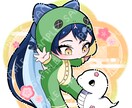 愛着の湧くミニキャラ制作します 商用ok！デフォルメならではの可愛さを詰め込みます！ イメージ3