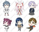 デフォルメイラスト描きます ミニキャラ・デフォルメの可愛いイラスト描きます! イメージ2