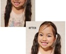 プロによる画像修正します あなたの大切な写真をお預けください イメージ2