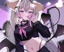 魅力的でかわいい×キラキラな女の子を描きます サムネや歌ってみた等にご使用いただけます！ イメージ3