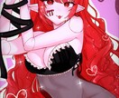 思わず目を惹かれるような1枚絵をお描きします 様々なジャンル希望にお応えしたイラストを作成できます‼️ イメージ2