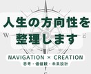 人生の迷いと方向性を同時に整理します 思考をクリアにし“自分の人生を設計する”統合セッション イメージ1
