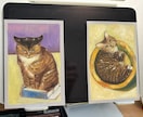 愛するペットのアートをお描きします 写真を元に、リッチなオイルパステルアートを作ります。 イメージ1