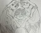 可愛い似顔絵・イラストを安く描きます 予算の少ない方にも、満足していただけるよう描かせて頂きます！ イメージ3