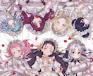 歌ってみた・動画サムネ用1枚絵制作します 商用利用OK！･ 単体／コラボ対応◎ イメージ3