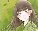 イラスト多数/和装女性のアイコンを販売しています ダウンロードするだけ♪/和装女性シリーズ イメージ3