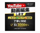 YouTube動画を見やすく編集します 丁寧な動画編集でYouTubeをサポートします イメージ1