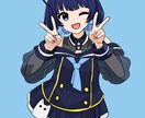 アニメ風のキャラクターイラストを制作いたします アニメ塗りが得意です！デフォルメ、動物ゆるふわ系が得意です！ イメージ2