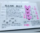 あなたのお名前鑑定します 康熙字典から導き出された正しい画数での鑑定！！ イメージ2