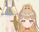 IRIAM用の立ち絵制作いたします 可愛い女の子ならお任せください！ イメージ2