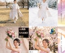結婚写真【美的に♪リメイク】各種記念写真承ります ｜◆著名タレント多数撮影の実績◆背景合成レタッチリメイク♪ イメージ6