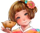 かわいい女の子のイラストを制作致します アイコン、snsに！一枚絵、立ち絵、お安く制作いたします！！ イメージ2