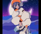 ポップでかわいいイラスト作成します カップルイラスト、お誕生日イラストなんでもどうぞ！ イメージ3