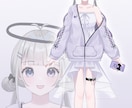 かわいいキャラクターの立ち絵描きます 優しい、キラキラした雰囲気の立ち絵をお求めの方はぜひ！ イメージ2