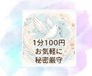 今のお気持ち聴かせてください★ひたすらお聞きします ☆愚痴聞き・お話し相手＊タロット一枚引き付き（心の整理に） イメージ2