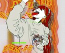 オリジナル・歌みたMV【イラスト込】制作いたします イラストと動画編集を一括でご依頼できます！ イメージ7