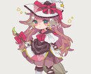 デフォルメイラストお描きします こだわりの衣装•装飾おまかせください* イメージ2