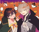 オリジナルボカロ曲1枚絵、歌ってみたサムネ描きます 商用目的二次利用値段込みの価格、安く高品質を目指します イメージ4