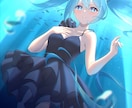 商用OK◎可愛い女の子のイラスト制作します アイコン、立ち絵、一枚絵など、あなただけのイラスト届けます イメージ1