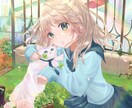 配信サムネ簡易背景ありの彩度の高いイラスト描きます 知名度上げ期間のため大幅にお値下げ中です！ イメージ4