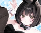 1キャラクター1.8万円で一枚絵制作します 商用利用OK！可愛くキラキラした女の子イラストが得意です。 イメージ10