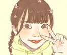 似顔絵やアイコンを承ります ふわふわかわいい雰囲気で描きます！絵柄を変えることもできます イメージ6