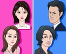 ポップな似顔絵お描きします 名刺、SNSアイコン、プレゼントなどに！ イメージ7