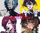 SNSアイコン始めイラスト全般お描きいたします 人目を引くイラストをお描きします。 イメージ4