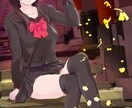 イラスト・カット描きます やわらかいイメージの女性イラストをご提供 イメージ2