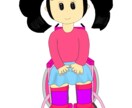 グッズのイラスト描きます デフォルメの可愛い女の子のグッズ作りたい方に イメージ4