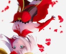 1枚絵、立ち絵、二次創作、アイコン描きます まだまだ不慣れな下級イラストレーターです イメージ1