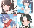 サムネ･立ち絵･1枚絵等のイラスト制作します ご依頼様のご希望に沿いながら描かせて頂きます!! イメージ1