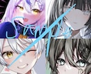 1000円でご希望に添えたイラストを描きます SNSに使うアイコンにいかがですか？ イメージ2