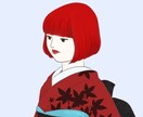 SNSアイコン描きます レトロでアナログ画雰囲気のあるイラストです イメージ3