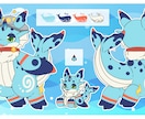 ケモノ系キャラクターのデザインを考えます あなただけのもふもふオリジナルケモノキャラクター爆誕！？ イメージ7