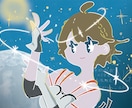 ゆるいけど、どこか芯のあるイラストを描きます CDジャケットや書籍表装、SNSアイコンなどにも イメージ3