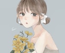おしゃれな女の子のイラストお描きします 似顔絵やオリジナルキャラクターなど、アイコンをご希望の方に！ イメージ1