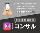 ブランディング目線でインスタコンサルします 集客・ブランディング目線でInstagramコンサル イメージ1