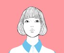 シンプルですっきりしたアイコンを描かせて頂きます お洒落な自分だけのアイコンが欲しい方に イメージ1