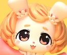 可愛い！デフォルメ！のキャラクターイラスト描きます ポップ、KAWAII、キュートなキャラクターをデザインから！ イメージ1