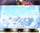 平均9日納品！キャラメイン一枚絵、立ち絵描きます 企業実績有、躍動感のある魅力的なイラストが得意です！ イメージ6