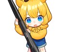 デフォルメキャラ描きます 動画のサムネイルやグッズにおすすめ！ イメージ8