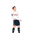 サッカーの写真をオシャレなイラストにします アイコン・壁紙作成(サッカー以外も可) イメージ5