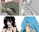 等身イラスト制作致します アイコンから立ち絵、一枚絵までご要望のイラスト制作致します！ イメージ5